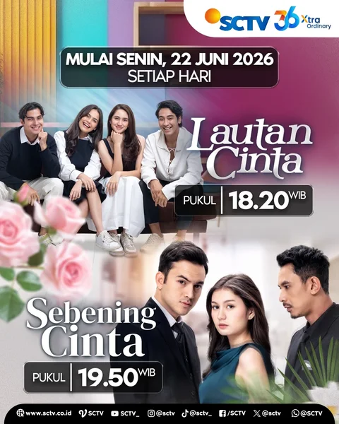 Abidzar Al Ghifari, Ratu Rafa, Zoe Jackson dan Rizky Nazar Hadir di SCTV Lewat Kisah Cinta &amp;amp; Pengorbanan