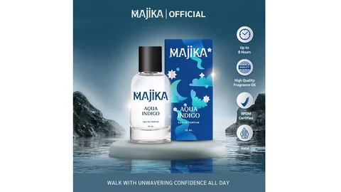 MAJIKA Aqua Indigo.