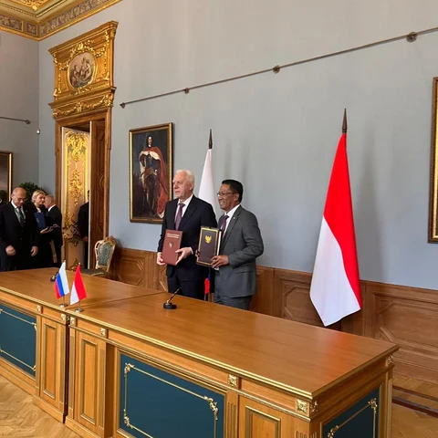 Teken Kerja Sama Hukum, Indonesia-Rusia Perkuat Mutual Legal Assistance