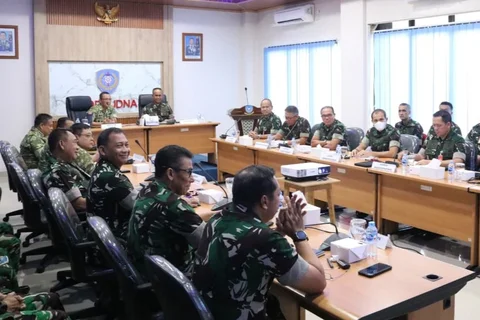 Entry Meeting Audit Ketaatan dan Audit Kinerja Itjen TNI Periode II Tahun Anggaran 2026 di ruang rapat Oetomo Makoopsudnas, Halim Perdanakusuma, Jakarta Timur, Selasa (2/6/2026).