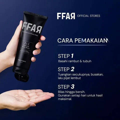 FFAR Sigma Spirit 2in1 Hair &amp;amp; Body Wash.