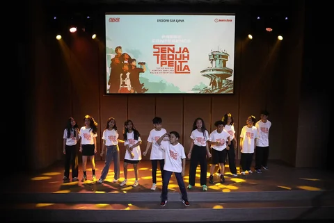 Perwakilan Jakarta Movin, MALIQ & D&rsquo;Essentials, dan Indonesia Kaya memperkenalkan Musikal Senja Teduh Pelita dalam peluncuran pertunjukan yang akan digelar pada 3&ndash;12 Juli 2026 di Jakarta.