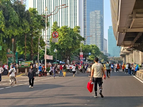 CFD Rasuna Said Kembali Digelar, Warga Antusias Tak Perlu Jauh ke Sudirman-Thamrin