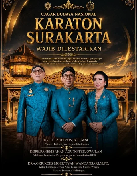 Baliho Menbud Fadli Zon di Gapura Gladag