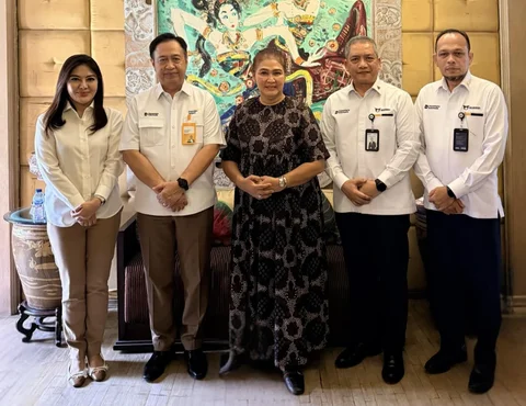Bank Mandiri Taspen dan Asabri Serahkan Santunan ke Ahli Waris Almarhum Ryamizard Ryacudu