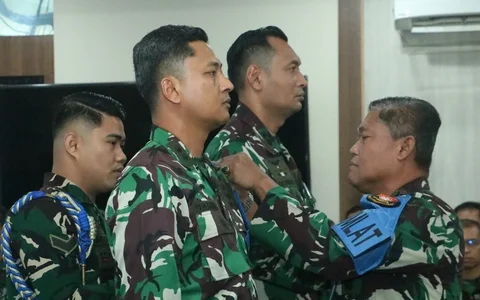 Panglima Komando Operasi Udara Nasional (Pangkoopsudnas) Marsdya TNI Minggit Tribowo membuka Latihan Kesiagaan II Kodau I