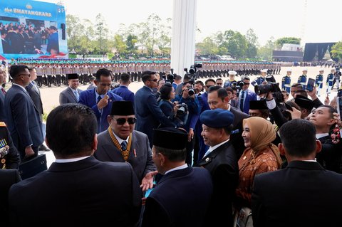 Mendagri Tito Hadiri Upacara Peringatan ke-80 Hari Bhayangkara di Bogor