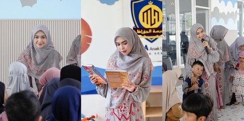 Pesona Ria Ricis Jadi Bu Guru, Mengajar di Sekolah Anak Usia Dini