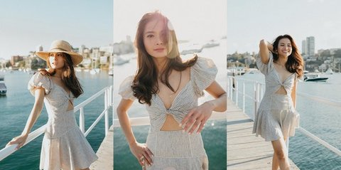 8 Potret Acha Septriasa yang Makin Langsing di Australia, Dipuji Seperti Gadis ABG oleh Rekan Artis