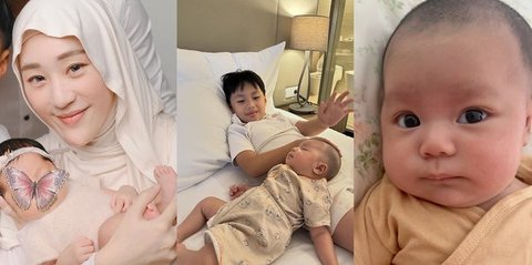 Senyum Cantik Baby Alesha Anak Larissa Chou Sempat Disembunyikan di Potretnya