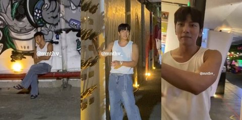 Melokal Abis, 10 Potret Ji Chang Wook Beraksi di M Bloc - Pakai Kaos Kutung, Pesonanya Semakin Memikat Hati