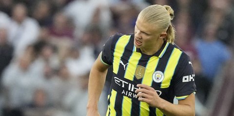 Man City tampil mengesankan: 3 pertandingan, 3 kemenangan, 9 gol, dengan 7 gol dicetak oleh Erling Haaland.