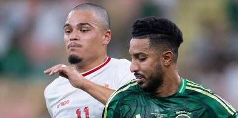 Pertandingan antara Arab Saudi dan Timnas Indonesia berakhir dengan skor imbang 1-1.