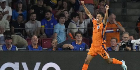 Pemain Terbaik dalam pertandingan Belanda melawan Bosnia-Herzegovina: Tijjani Reijnders.