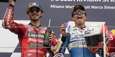 Pecco Bagnaia Mengatakan Marc Marquez Masih Memiliki Peluang Menjuarai MotoGP 2024: Dia adalah Pembalap yang Paling Berani.