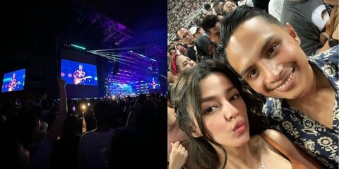 8 Foto Romantis Susan Sameh dan Khalid Atamimi Setelah Menikah, Menikmati Konser Bruno Mars Bersama