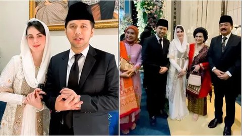 Cantik dan Ganteng, Potret Arumi Bachsin  dengan Sang Suami Emil Dardak di Acara Pernikahan Anak Khofifah Jadi Sorotan