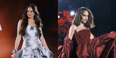 6 Foto Enzy Storia dan Cinta Laura Tbar Pesona di Panggung L'Oreal Paris Fashion Week