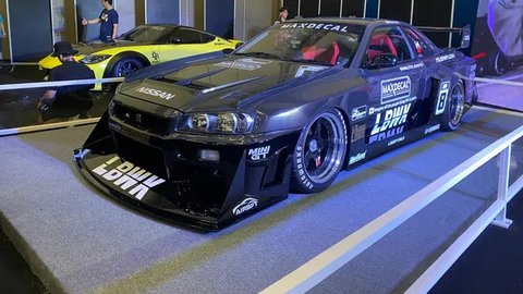 Diecast Nissan Skyline R34 Super Silhouette Edisi Terbatas Dibanderol Rp 900 Ribu di IMX 2024