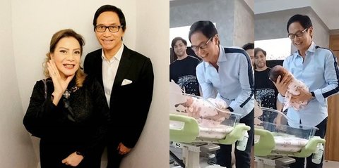 Momen Haru dan Menggemaskan Addie MS Gendong Cucu Pertama, Anak dari Kevin Aprilio dan Vicy Melanie