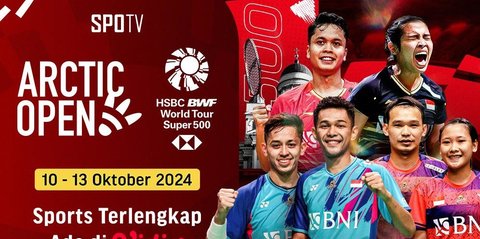 Link Live Streaming Turnamen Super 500 BWF Arctic Open 2024 Pekan ini di Vidio