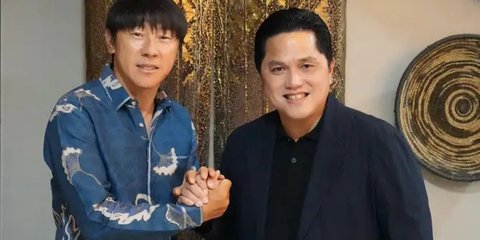 Kata Erick Thohir soal Reaksi Shin Tae-yong Terkejut Mengetahui Timnas Indonesia Pernah Kalah 0-10 dari Bahrain