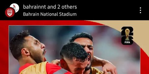 Akun Instagram Resmi Timnas Bahrain Diserbu Warga +62, Posting Lagi tapi Langsung Tutup Kolom Komentar