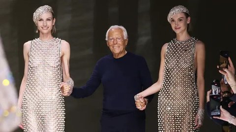 Desainer Giorgio Armani Usianya Kini 90 Tahun, Berencana Pensiun tapi Tak Punya Pewaris Kekayaannya