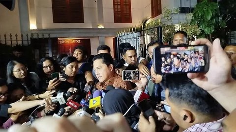 Usai Bertemu Prabowo, Erick Thohir: Amanah dari Beliau akan Saya Jaga Sebaik-baiknya