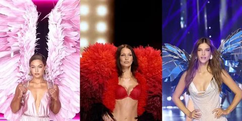 8 Gaya Memukau Para 'Angels' Bersayap Megah di Victoria's Secret Fashion Show 2024