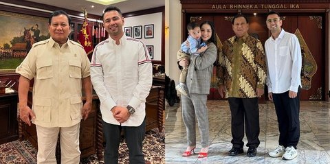 Raffi Ahmad Unggah Foto Kedekatan dengan Prabowo, Sekaligus Ucapkan selamat Ulang Tahun