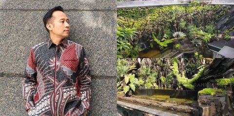 8 Potret Megahnya Paludarium Raksasa di Rumah Denny Cagur, Harganya Ditaksir Miliaran Rupiah