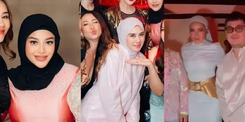 Adu Gaya Glamor Artis Berhijab, dari Aurel Hermansyah, Syahnaz Sadiqah hingga Olla Ramlan di Momen Ultah Marlene Hariman