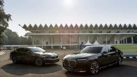 45 Unit BMW Listrik jadi Mobil Tamu Negara saat Pelantikan Prabowo-Gibran