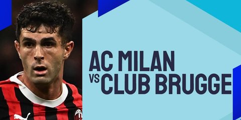 Liga Champions: Prediksi AC Milan Vs Club Brugge pada 22 Oktober