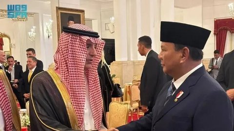 Presiden Prabowo Subianto Terima Surat dari Raja Salman, Ini Isinya