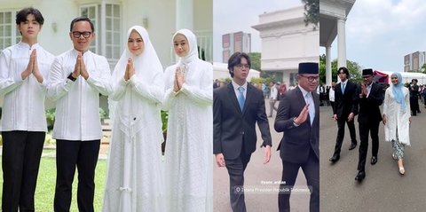 Tinggi & Ganteng Mirip Aktor Korea, Potret Kenatra Mahesa Putra Bima Arya saat Dampingi Sang Ayah di Istana