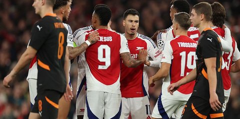 Arsenal Menang Tipis Lawan Shakhtar Donestk, Arteta Akui Tim Sulit Manfaatkan Peluang