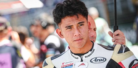 Honda Team Asia Perpanjang Kontrak Mario Aji di Moto2 2025, Satu Tim Bersama Pembalap Jepang Yuki Kunii