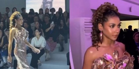 Cantik dan Tinggi, 7 Potret Zsa Zsa Utari Jadi Model JFW, Disebut Setara Miss Universe hingga Banjir Pujian