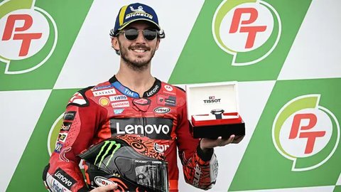 Hasil MotoGP Thailand 2024: Marc Marquez Terjatuh, Pecco Bagnaia Finish Pertama