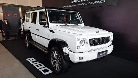 BAIC BJ80, Serasa Mercedes-Benz G-Class Setir Kiri Tapi Harga Lebih Murah 6 Kali Lipat