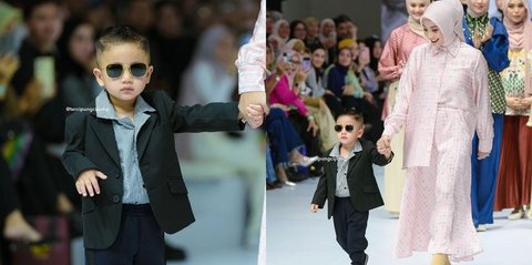 Lucu dan Bikin Gemas, Rayyanza Anak Raffi Ahmad Tampil di Catwalk Jakarta Fashion Week: Keren Mirip Bos Mafia