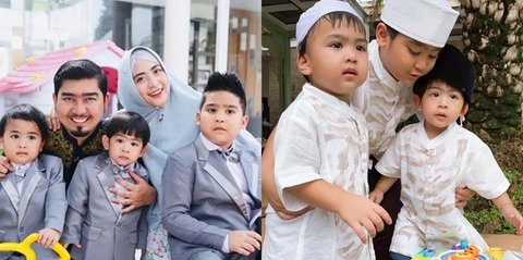 Potret Lucu dan Menggemaskan Anak-Anak Ustaz Solmed dan April Jasmine, Ada yang Tinggal di Pondok Pesantren dari Umur 5 Tahun