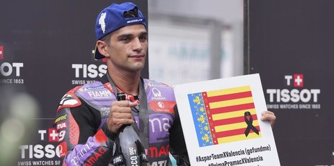 Jorge Martin dan David Alonso Donasikan Bonus Kemenangan MotoGP Malaysia untuk Korban Banjir Valencia