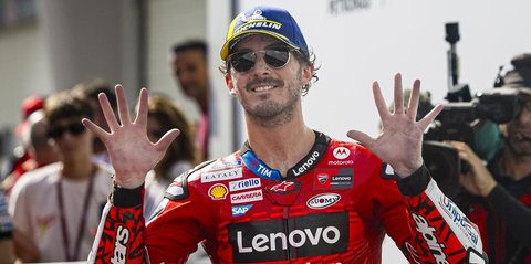 Pecco Bagnaia Masuk Klub Elit Grand Prix Bersama Rossi dan Marquez usai 10 Kemenangan di MotoGP 2024