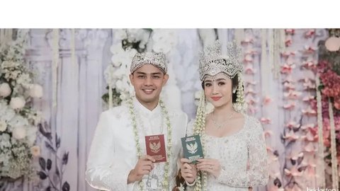 5 Potret Cantik dan Menawan Febby Rastanty saat Dinikahi Drajad Djumantara, Tampil Anggun Pakai Kebaya Putih dengan Siger Sunda