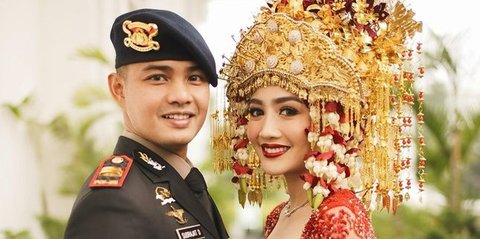 Resepsi Febby Rastanty & Drajad Djumantara Pakai Adat Palembang dengan 28 Bridesmaid, Ada Jessica Mila, Enzy Storia dan Yuki Kato