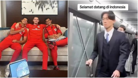 Dianggap Jomplang, Gaya Necis Pemain Timnas Jepang VS Legging Merah Timnas Indonesia