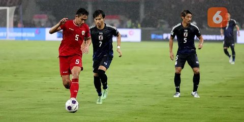 Timnas Indonesia Sempat Memberikan Perlawanan, Sebelum Tertinggal 2 Gol dari Jepang di Babak Pertama